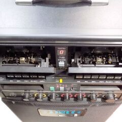 テープOK SANYO/サンヨー ホームカラオケ PAT-K3WZ 家庭用カラオケ マイク テープ付き 再生OK /No.2952の画像