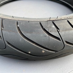【条件あり】バイク用古タイヤ　SV650Xより取り外しの画像