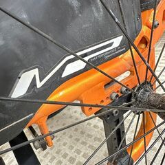 【お持ち帰り限定値引き】松永製作所 車いす  MAX PERFORMANCE スポーティー オレンジ 24インチの画像