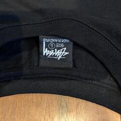 Stussy ロングスリーブ Tシャツ 黒の画像
