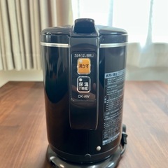  【最終値下げ！】超美品 象印 電気ケトル 1L ブラウン色  ほぼ未使用！の画像