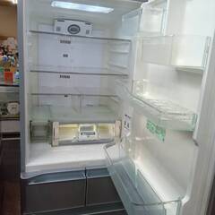 45,000-】HITACHI 日立 大型冷蔵庫 415L 2014年製 市内配送無料