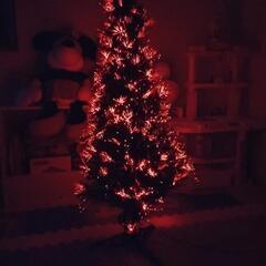 ファイバー　クリスマスツリー　１２０cmの画像
