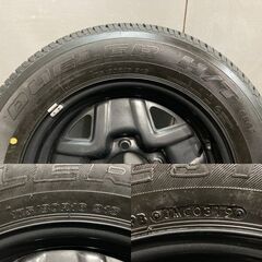 新車外し【BS DUELER 175/80R16】夏タイヤ 1本【SUZUKI ジムニー 純正ホイール 16インチ 5.5J5HPCD139.7+22】19年製 スペア 背面　(MTF873) クレジットカード QRコード決済可能の画像