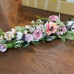 テーブル装花　高砂　造花　結婚式　披露宴　2次会　ウェディング　卒花の画像