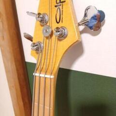お話中　OLP Ernie Ball MUSICMAN スティングレイベース　フレットレスの画像