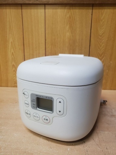 ◻️無印良品しゃもじ置き付き炊飯器◻️ ◻️MJ-RC3A◻️