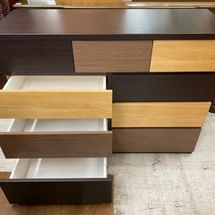 商談中【愛品館 江戸川店】4段 ローチェスト カレナ NITORI（ニトリ）の画像