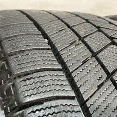 走行短め【BS BLIZZAK VRX3 215/45R18】スタッドレス【T.R.G 18インチ 7.5J5HPCD114.3+55】21年製 ヴォクシー ノア アクセラ等　(MTC725)クレジットカード QRコード決済可能の画像