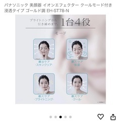 PanasonicイオンエフェクターEH-ST75の画像