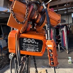 HITACHI製　ホイストクレーン　500kgの画像