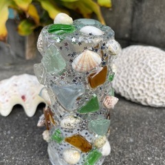 🪔シーグラスランプの画像