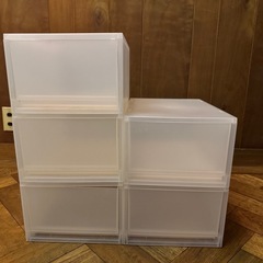 クリアケース　組み立て式5つの画像