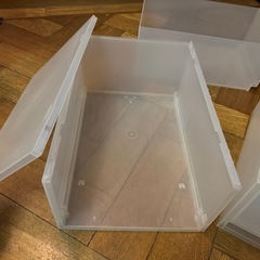 クリアケース　組み立て式5つの画像