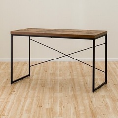 美品　ニトリ　デスク(N ステイン 120 BR)