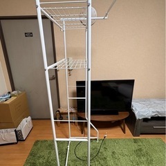 洗濯機上収納／ラックの画像