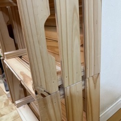 【再々値下げしました】IKEA　KNAGGLIG（パイン材木箱）×6箱の画像