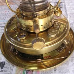 日本船燈ストーブ　IS-3DX　真鍮製　フリージアの画像