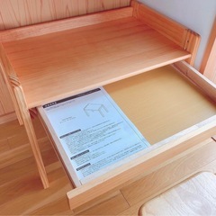 キッズデスク2台の画像