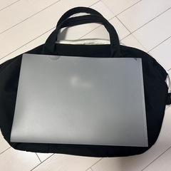 Zucca 黒ファスナー付きバッグの画像