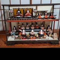 東玉作　桜花雛人形