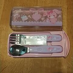 ボンボンリボン　スプーンフォーク