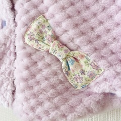 【新品未使用】ふわふわベビーポンチョの画像