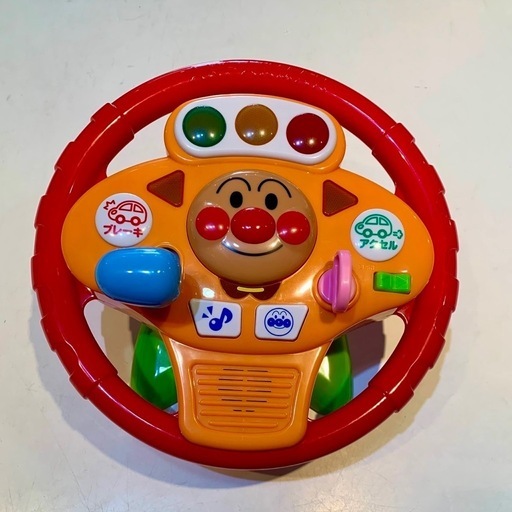 ■店頭引取限定■美品☆アンパンマン　音楽ノリノリドライブ♪定価4950円