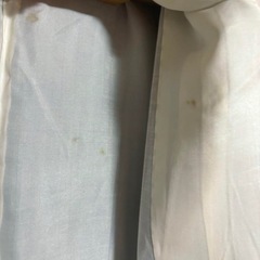 【大島紬】 着物 袷 広衿 幾何学 模様 身丈約155cmの画像