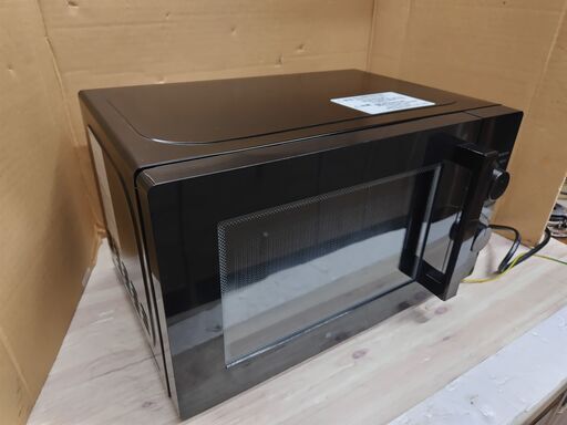 世田谷区近辺配送可能　美品　2022年製　ニトリ　電子レンジ　MM720CUKN4　東日本専用 17L 50Hz 電子レンジ ブラック