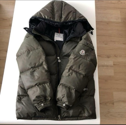 MONCLER モンクレール  バジール 0  カーキーダウンジャケット