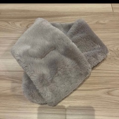 ファー　マフラー　美品　しまむら