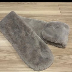 ファー　マフラー　美品　しまむらの画像