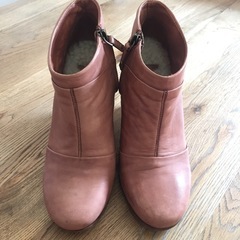 美品【UGG】アグ　ショートブーツ　ブーティ　ブラウン