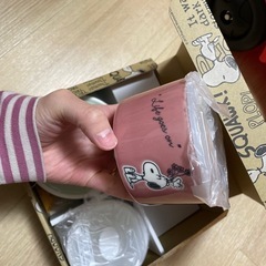 スヌーピー　食器　蓋付き