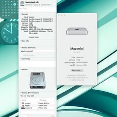 【決定】Mac mini Late 2020 M1 8コアCPU_8コアGPU 8GB SSD256GBの画像