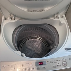 【SHARP洗濯機 2018年製｜6kg｜動作良好】の画像