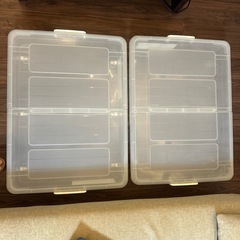 取引中【良品】ベッド下収納ケース　2個セット