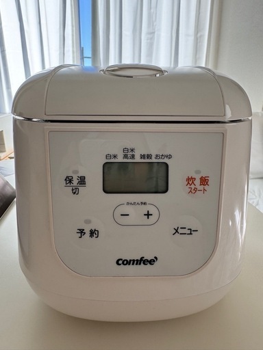 COMFEE' 炊飯器 3.5合 炊飯ジャー MB-FD16