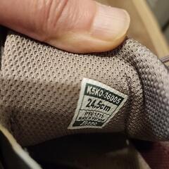 婦人スニーカー26.6の画像