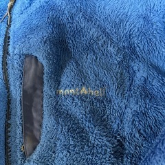 ①120アウター青montbellの画像