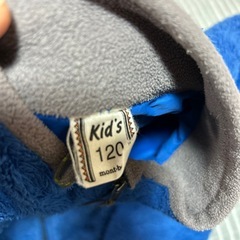①120アウター青montbellの画像