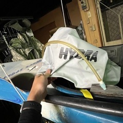 カヌー（オール付き）の画像
