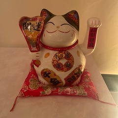 動く招き猫
の画像