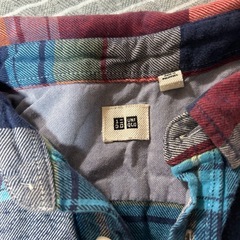 ⑫UNIQLOシャツ130の画像