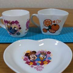 ディズニーランド　デザート　スーベニア　陶器　３個セットの画像