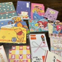 お年玉袋いろいろの画像