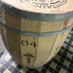 コーヒー樽　本物　アンティーク輸入雑貨の画像
