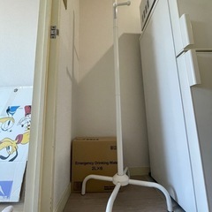 コートハンガー スリム　白　オシャレの画像