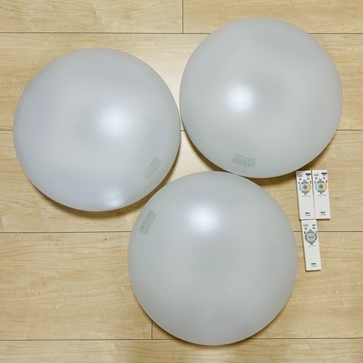 シーリングライト×3